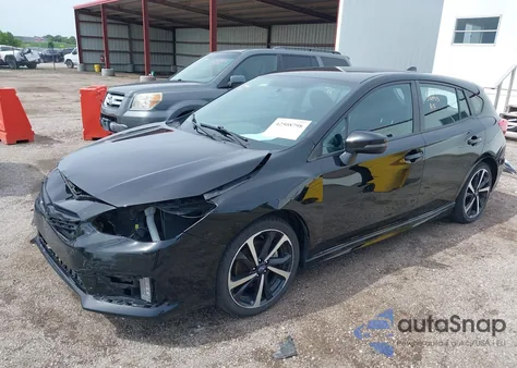 2021 Subaru Impreza Sport 5-Door из США, поврежденный, VIN 4S3GTAJ61M1707171